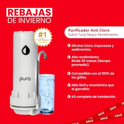 La Mejor Selección de Purificador de Agua Sams que Puedes Comprar On-line. 2 Purificador de Agua Sams marca PURA SOMOS AGUA (2)