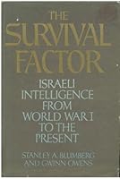 The survival factor: Israeli intelligence from World War I to the present 0399126465 Book Cover