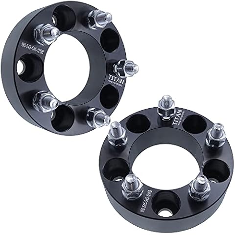 2pc 1.50" Wheel Spacers | 5x4.5 Adapters | 12x1.5 Studs | Fits Chevy Fits Buick Fits Cadillac Fits Oldmobile Fits Pontiac Cover