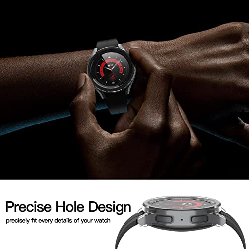 Image of Misxi Case with Screen Protector for 45mm Galaxy Watch 5 Pro