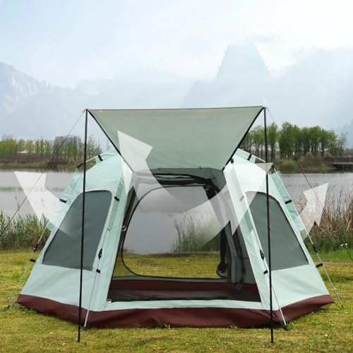 Carpa Instantánea Pop Up para 3-4 Personas Verde miniatura 2