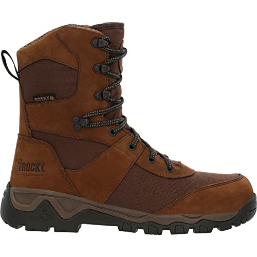 Rocky Men's RED Mountain Hiking Boot, Brown, 12 Wide