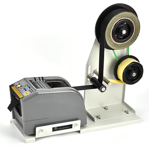 Dispenser automatico di nastro, con staffa di spogliatura antiscivolo, erogazione e taglio simultanei, larghezza del nastro, lunghezza massima di taglio, per accelerare l'avvolgimento