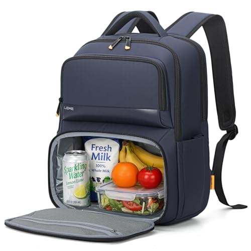 Lekespring 17" Laptop Backpack with Lunch Box, Work Bag for Men Women - image 1