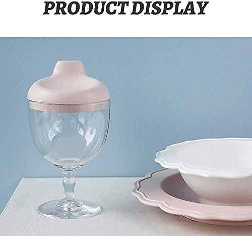Gzwy GZWY0226 Plastic Goblet Cup, Baby Sippy Cup Wine Glass thumb #5