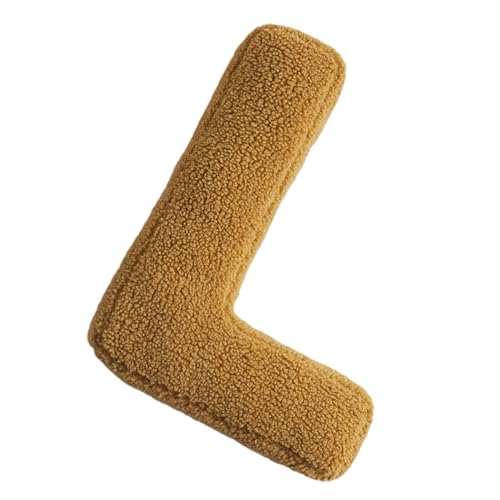 Generisch Cojín de Felpa Suave, cojín Relleno para sofá, Exquisito cojín de Abrazo de Letter Pillows, Cojines de sofá de Peluche, cómodos y Cojines para la Familia, Amigos, niños