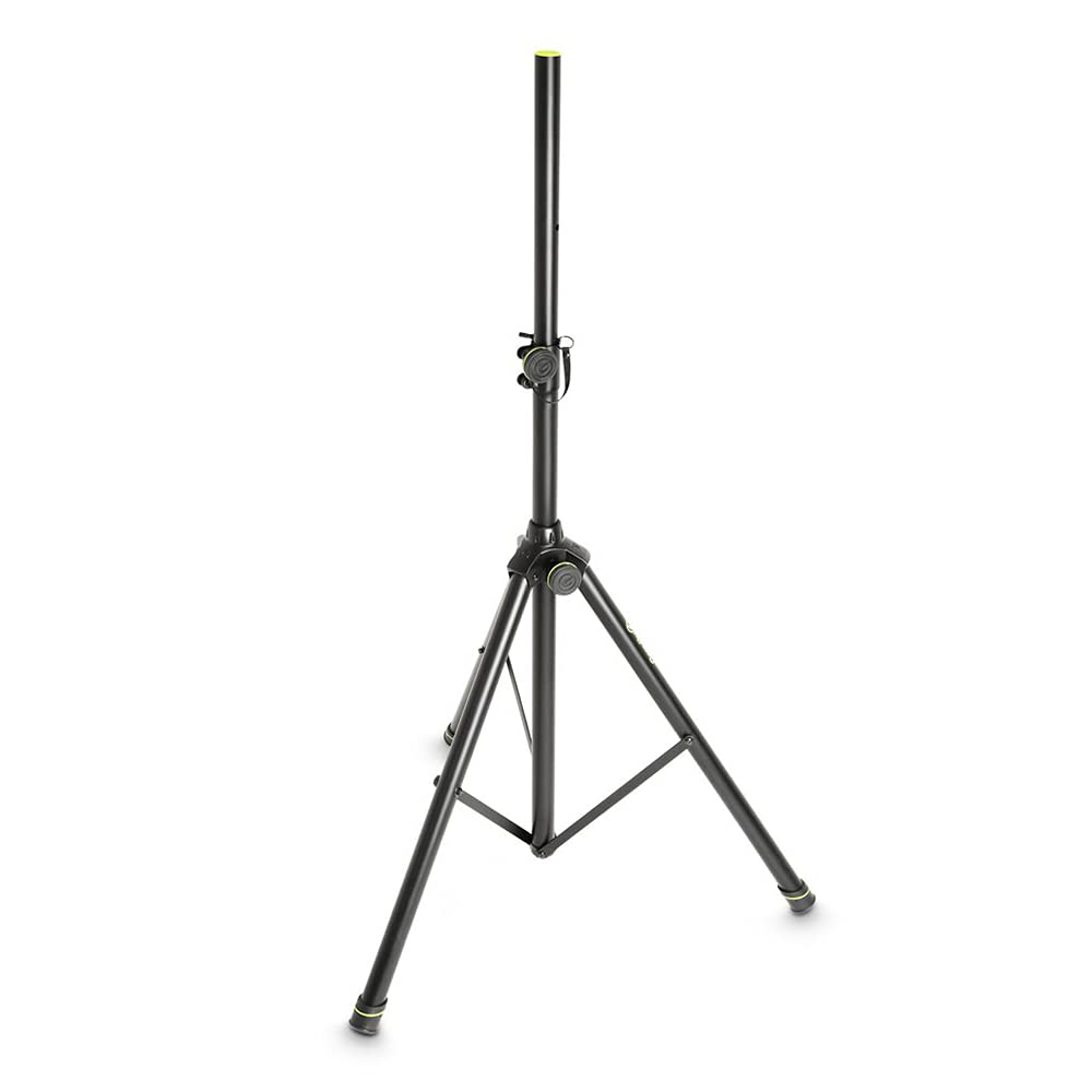 Gravity SP 5111 B - Supporto corto per casse da 35 mm, Alluminio Nero
