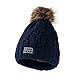 Produktbild Lego Wear Unisex Baby Lego Unisex LWAMANDA 700 - Strickmütze mit Bommel Mütze,per Pack Blau (Dark Navy 590),51/53 (Herstellergröße:52)