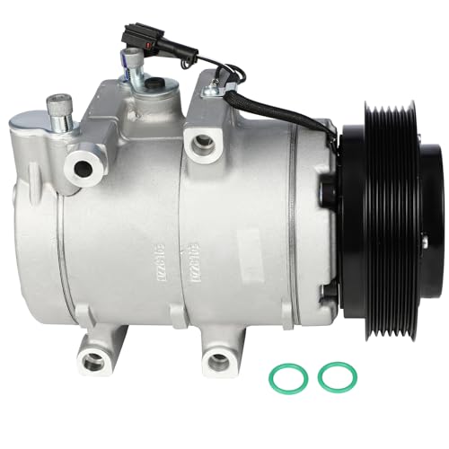 Image of ECCPP AC Compressor Fast Cooling 2002-2006 Fit for Kia Optima 2.7L 1999-2001 Fit for Hyundai Sonata 2.5L Air Conditioning Compressor 6 Grooves HS18