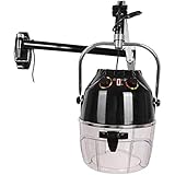 LYWIR Procesador De Color Profesional En Pie Secador De Casco De Pelo Salon Hair Steamer para Cuidado del Cabello para Cabello Rizado Y Permanente