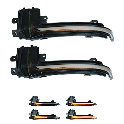 Rétroviseur latéral clignotant LED dynamique Cover