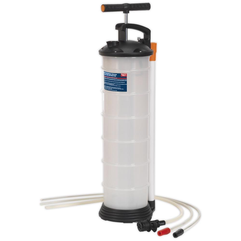 Sealey TP69 Manual Vacuum Oil and Fluid Extractor, 6.5L