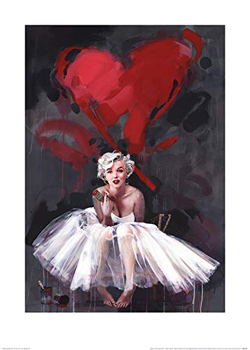 James Paterson Paint -Stampa Artistica 50 x 70 cm Carta Multicolore 50 x 70 x 1.3 cm