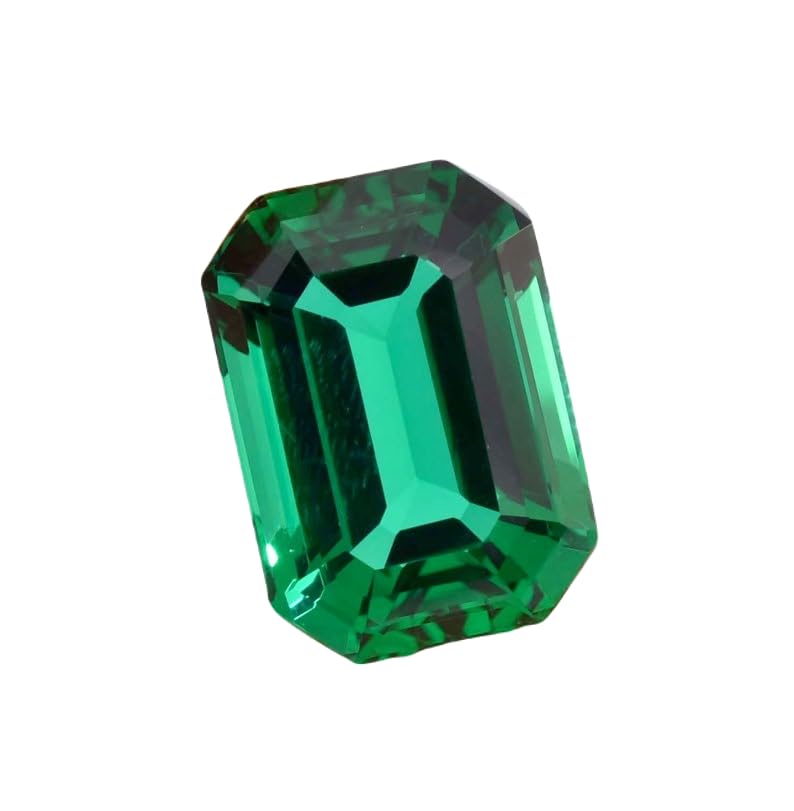 Émeraude 14x16mm pour fabriquer votre bague personnalisée en atelier
