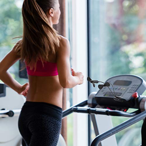 Mini Clip Fan, Yacig Usb Rechargeable Clip On Fan With Two Flexible Arms And Soft Padded Clamp Personal Cooling Fan For Beach, Pool, Camping,Baby Pushchair And Cribs-Black (Black) #TOP7