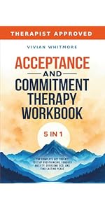 Amazon.com: Acceptance and Commitment Therapy Workbook 5 in