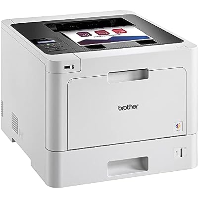 Brother HL-L8260CDW Business Color Laser Printer, Flexible Wireless Networking, Mobile Printing, Speed Up to 33ppm, Automatic Duplex Printing, 2400 x 600 dpi, 250-sheet Capacity, Ethernet, White