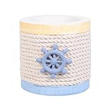 Joli porte-crayons de bureau : design cylindrique simple, idéal pour décorer la maison, le bureau, etc., ou pour une salle de classe