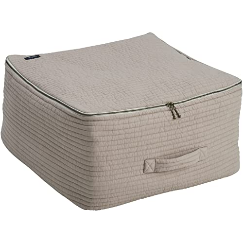 mofua ���t�A �C�u�� ��100% �x�r�[ ���[�P�[�X (��) �􂦂� �}���` ���[ �c40cm ��45cm �}�`20cm (�x�[�W��) �t�@�u���b�N �z�c���[ �ߗގ��[ ���[�� ����������[ �k�r�N�b�V���� 36520005
