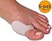 Produktbild NatraCure Gel Großer Zehe Hallux Valgus Garde im 6 Pack  BPA Frei  hochwertiger Ballenschutz, Zehenschutz, Zehenteiler & Zehentrenner für Damen & Herren  Zehenspanner & Zehen-Korrektur