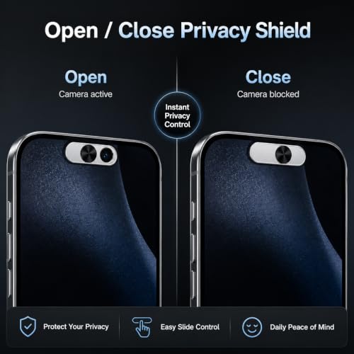 Image of 1Pcs Front Camera Cover for Mobile, Mobile Camera Cover, Privacy Protection