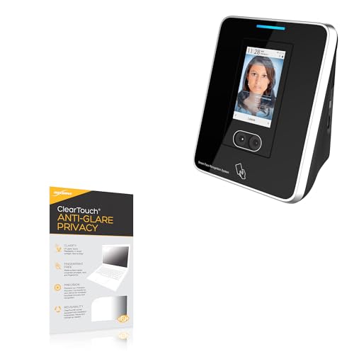 BoxWave Screen Protector Compatible with Crown Security Products TAS-FACEPRO (3.2 in) - ClearTouch Anti-Glare Privacy (2-Pack), Privacy Screen Protector Flexible Film Anti-Glare