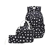 Recibirás: mochilas escolar suave y duradera + bolsa térmica + estuche. Diseño único de pata, estas lindas y elegantes mochila lo destacarán y ganarán cumplidos cuando regrese a la colegio.