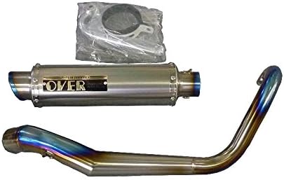 オーヴァーレーシング(OVER RACING) フルエキゾーストマフラー GPパフォーマンス フルチタンマフラー CHALY50[シ