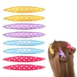 12 Rizadores de pelo espuma sin calor para pelo largo y medio, bigudies para rizar el pelo, rodillos esponja pelo suave para niños y mujeres, rulos sueño, herramientas de peinado para niños