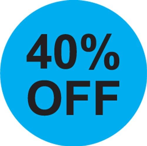 40% Off Labels. 5,000 Labels. PromoTouch Compatible