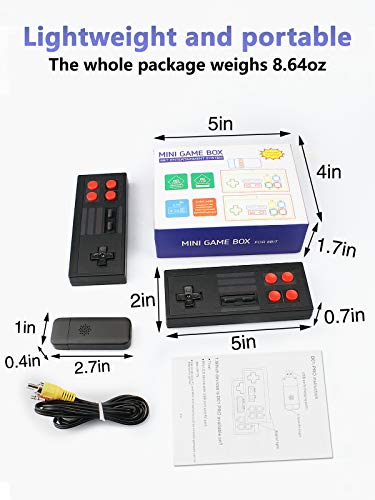 Fordim Retro Game Console,2 Classic Controller, Av Output Nes Game Console, Built In 620 Classic Games,Plug And Play Video Game Console For Tv, Ideal Gift For Kids And Adult #TOP6