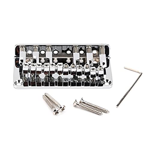 Yisawroy Chevalet de chevalet fixe en métal pour guitare électrique à 6 cordes – Durable – Chevalet de guitare à 6… - Les Beatles, Paul McCartney, John Lennon, RIngo Starr, George Harrison Yisawroy Chevalet de chevalet fixe en métal pour guitare électrique à 6 cordes - Durable - Chevalet de guitare à 6…