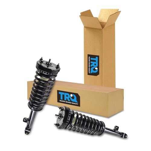 Image of TRQ Front Strut and Spring Assembly Set Loaded | For 06-10 Dodge Charger RWD without Police Package without Sport Suspension 05-08 Magnum RWD Police Package Sport Suspension