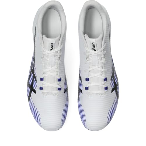 ASICS Unisex Hypersprint 8 Track & Field Shoes, 8M / 9.5W, White/Cobalt Burst by ASICS - Image 6