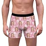 Boxers personalizados para el día de San Valentín, regalos de cumpleaños, boxeadores personalizados para mujeres, hombres, maridos, novios, 1-vino, S