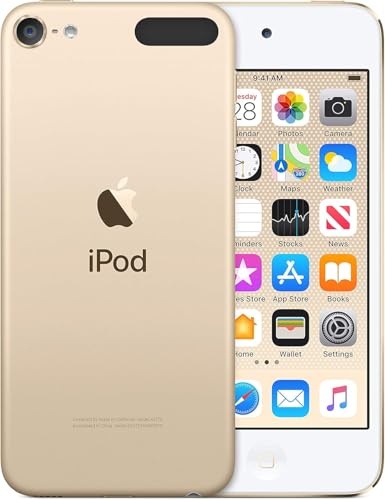 iPod Touch 7 génération 128 Go Gold Music Player iPod Touch Compatible avec MP4/MP3-7th 128 Go