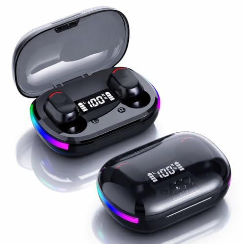 Image of K10 Buddy Earbuds, Gaming Earbuds with 24 Hours Playtime, Bluetooth 5.3 + ENC Clarity, Adaptive Noise Cancelling,13mm HD BASS Drivers, IPX7 Sweat-Proof,Built-in Mic for Android & iOS