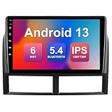 2+32G 9-inch Android 13 Car Stereo for Jeep Grand Cherokee 1999-2004 IPS Touchscreen Screen Car Radio with Carplay & Android Auto Support Backup Camera GPS FM Navi BT SWC