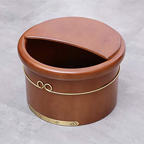 Spa de pies de madera tipo barril para pedicura miniatura 4