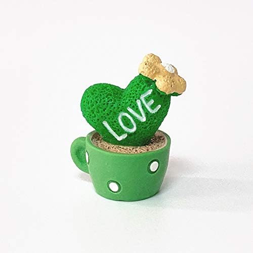 Car Dashboard Ornament Cute Green Plant Cactus Small Potted Spring Office Cab Small Gadget Decoration Interior