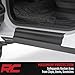 Rough Country Rocker Sill Plates for Ram 1500 (2019-2025) - Trail Cladding Durable Side Protection, Scratch & Impact Resistant, Easy Install