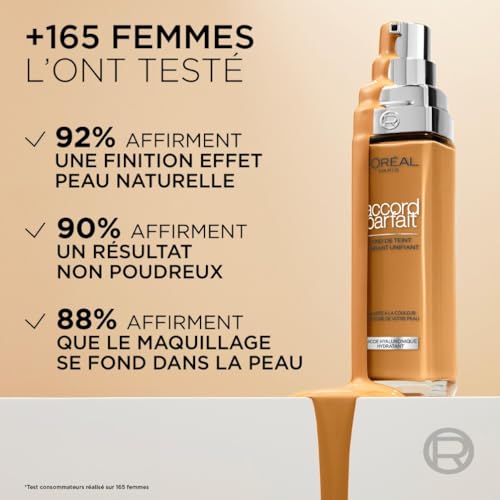 Fond De Teint Liquide Hydratant Teinte Crème 3n Accord Parfait 'oreal Paris Le Flacon De 30ml - vue 5