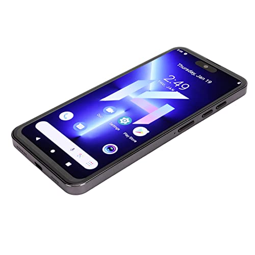 4G Smartphone 6,7" med 16 MP & Fodral - Svart Mobiltelefon