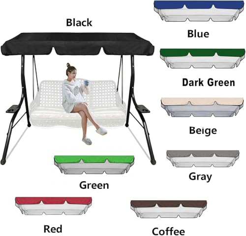 Toldo protector de columpio resistente a rayos UV e impermeable 3
