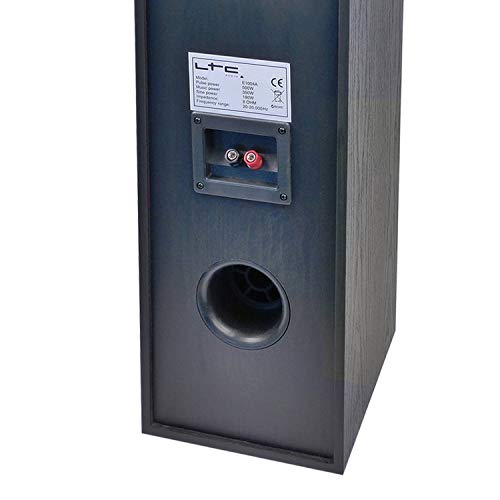 TLC Paire d’enceintes HiFi/Home-Cinéma 2x500W L766-BK - Les Beatles, Paul McCartney, John Lennon, RIngo Starr, George Harrison TLC Paire d'enceintes HiFi/Home-Cinéma 2x500W L766-BK – Image 3