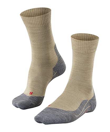 FALKE Men's TK5 Wander Hiking Socks, Crew Length, Light Padding, Athletic Sock, Breathable Quick Dry, Merino Wool, 1 Pair