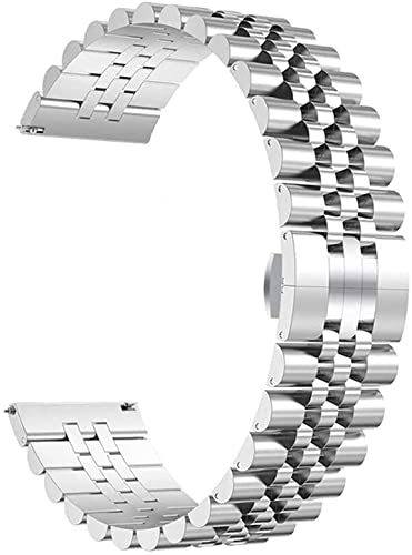 Bracelet de montre en métal à dégagement rapide interchangeable 20mm 22mm