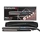 Remington Glätteisen [OPTIheat-Technologie für lang anhaltende Styling-Ergebnisse] PROluxe Midnight (150-230°C,110mm lange Keramikstylingplatten,digitales Display,schnellaufheizend) Haarglätter S9100B