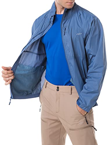 Image of Mens Windbreaker Jackets Lightweight Packable Jacket,Windproof and Dustproof