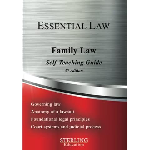 Family Law: Essential Law Self-Teaching Guide (Essential Law Self-Teaching Guides) Cover